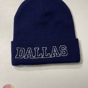 Mens Dallas Blue Beanie CB-W